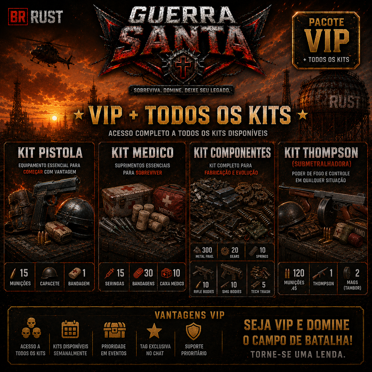 VIP + Todos os Kits
